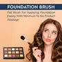 GUBB Synthetic Bristle Foundation Brush- Brown, 4 image