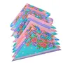 Kuber Industries Women's Cotton Flower Design Handkerchief (KES6096 30 x 30 cm) -5 - Set of 12 Pcs, 3 image