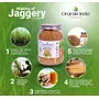 Orgrain India Organic Jaggery Powder 600g | Hand Crushed Gur Powder | Organically Grown | No Preservatives Added | No Artificial Flavors, 3 image