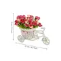 TIED RIBBONS  TiedRibbons Cycle Shape Flower Vase with Peonies Bunches, 6 image