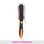 VEGA Round Brush For Men & Women with Inbuilt Hair Clip (E20-RB), 3 image
