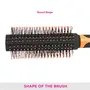 VEGA Round Brush For Men & Women with Inbuilt Hair Clip (E20-RB), 7 image