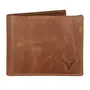 NAPA HIDE Tan Crunch Leather Wallet for Men, 4 image