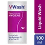 VWash Plus Expert Intimate Hygiene With Tea Tree Oil Liquid Wash Prevents Dryness Itchiness And Irritation Balances PH Paraben Free 100 ml, 2 image