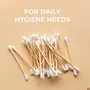 Sanfe Cleansing Cotton Buds |For Ear & Nose Cleansing & Makeup Removal Multicolor - 100 Pieces, 3 image