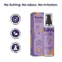 Sanfe Natural Intimate Wash 3 In 1 - No Odour No Itching No Irritation (Lavender and Chamomile) (100ML Wash) | Feminine Wash | Intimate Hygiene | Dermatologically Tested | Chemical Free, 4 image
