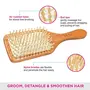 VEGA Premium Collection Wooden Paddle Hair Brush for Men & Women (E2-PBB), 4 image