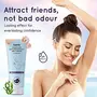 Sanfe Anti-Perspirant & Odour Balancing Deo Cream for Women - 60g with Sea Aster and Green SeaWeed | ph Balancing | Controls Sweat & Odour | Anti-Bacterial | All Natural deodorant cream, 6 image