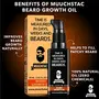 Muuchstac Herbal Beard Growth Oil For Men for Thicker & Longer Beard and Filing Patchy Beard 60 ml, 2 image