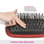 VEGA Detangling Paddle Brush for Women & Men Smooth Hair Black/Red, 5 image
