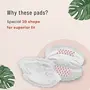 Sirona Disposable Maternity and Nursing Breast Pads - 12 Units (White), 4 image