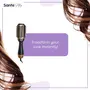 SANFE Selfy Blow-Drying & Styling Hot Brush | 3-in-1 Functions to Dry Style & Detangle Hair | Straightening Curling & Drying Hair |ION Charged Bristles for Smooth & Frizz Free Hair | Handy Design., 7 image