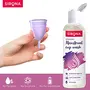 Sirona Natural Menstrual Cup Wash - 100 ml with Rose Fragrance to Wash your Period Cup in a Hygienic Way, 5 image