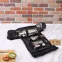 Bar Box Travel Kit Bag 14 Pcs | Easy to Carry Portable Mini bar Liquor Tool Set Portable Bar Bag and Shoulder Strap for Easy Carry and Storage | Best Travel Bar Set for Home Cocktail Making, 7 image