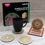 Solobolo Mandala Art Kit Coasters with Stand-Craft Kit with Dot Mandala Art Tools Kit for Beginners- Dot Mandala Art Kit with Painting Set for Kids- Gifts for Girls Age 10-12DIY Kit for Kids, 3 image