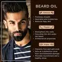 The Man Company Beard Oil for Growing Beard Faster with Almond & Thyme 100% NATURAL Best Beard Growth Oil for Men Nourishes & Strengthens Uneven Patchy Beard - 30ML, 5 image