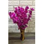 Petalshue VTMT Artificial Blossom Flower Bunch (Purple Blossom), 4 image