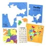 Imagimake  Imagimake: Mapology India- States of India- Play and Learn India Map in Puzzle- Jigsaw Puzzle- Educational Toy- for Boys & Girls, 4 image