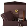 Hornbull Gift Hamper for Men | Brown Wallet and Brown Belt Men's Combo Gift Set | Leather Wallets for Men | Men's Wallet, 3 image