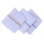 Kuber Industries Cotton 12 Piece Men's Handkerchief Set - White (CTKTC05635), 3 image