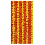 Logro Artificial Marigold Flowers Garlands for Decoration - Pack of 10 (5 Yellow + 5 Orange), 2 image