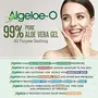 Algeloe Organic Aloe Vera Gel 99% Natural Powder Paraben Sulfate-Free With No Added Colour 500 ml, 5 image