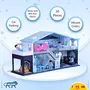 Toyzone Impex Pvt Ltd  Toyzone Frozen Party Home Doll House (50 pcs)-46011 | Girls Toys|Princess Doll House |Doll House |Super Star Dream Doll House |Family Doll House| Barbie Doll House|Role Play Set, 5 image