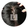 Vegetal Safe Color Hair Color for Unisex 50g - Soft Black (Pack of 1), 6 image