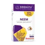 Siddhayu Neem Tablet (From the house of Baidyanath) | Natural Skin Support | Blood Purifier Anti Acne and Pimples | (60 + 20 Tablets Free), 3 image