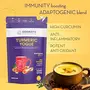 Siddhayu Turmeric Yogue (From the house of Baidyanath) Turmeric Latte | Spiced Turmeric Latte Mix | Immunity Booster | Golden Milk | High Curcumin | Saffron Turmeric Milk | 100 Gm X 1, 4 image