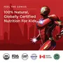 Wellbeing Nutrition Marvel Iron Man Melts | Kids Organic Vitamin B12 D3+K2 and Folate | 100% RDA Plant Based for Bone & Muscle health Immune Support and Energy| Exotic Mango Flavor (30 Oral Strips), 5 image
