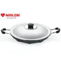 Nirlon Non-Stick 12 Cavity Appam Patra Side Handle with Steel lid, 5 image