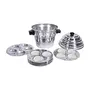 Arihant's Aluminum Idli Maker Cooker with 4 Plates & 3 Plates Steamers Silver, 5 image