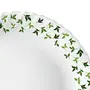 Larah By Borosil Sage Silk Series Opalware Dinner Set 35 Pieces White, 6 image