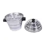Arihant's Aluminum Idli Maker Cooker with 4 Plates & 3 Plates Steamers Silver, 4 image
