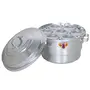 Jayam Traditional Standard Anodised Aluminium Idli Maker/Steamer/Cooker with 2 Plates / 9 Pot, 4 image