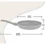 Milton Pro Cook Granito Induction Fry Pan 24 cm Burgundy, 6 image