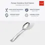 Parage Stainless Steel Dinner/ Table Spoons Spoon Set Length 16.5 cm Set of 12 Silver, 4 image