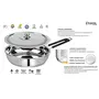 ETHICAL FINEART Stainless Steel Encapsulated Bottom Fry Pan with SS Lid (1.4L), 3 image