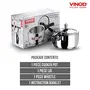 Vinod 3L Stainless Steel Inner Lid Pressure Cooker Sandwich Bottom 3-Liter (Induction Friendly), 5 image