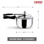 Vinod 3L Stainless Steel Inner Lid Pressure Cooker Sandwich Bottom 3-Liter (Induction Friendly), 2 image