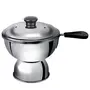Panca Stainless Steel Chiratta Puttu Maker Chiratta Maker with Handle Use with Pressure Cooker Puttu Kutti Puttu Steamer Puttu Cooker Silver Make in India, 5 image