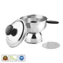 Panca Stainless Steel Chiratta Puttu Maker Chiratta Maker with Handle Use with Pressure Cooker Puttu Kutti Puttu Steamer Puttu Cooker Silver Make in India, 3 image
