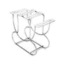Classic Essentials Stainless Steel Cutlery Stand Spoon and Fork Rack Holder Stainless Steel Cutlery Set (Pack of 25), 3 image