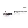 Butterfly Curve Stainless Steel Pressure Cooker 2 Litre Silver, 2 image