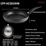 CUCKOO CFP-AC2810HB Kyndell Series Titanium Diamond Coated Frying Pan Black, 6 image
