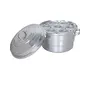 subaa Aluminum idly Steamer/Cooker/Maker/satti Gas Base 14 Idli Pot Export Quality, 2 image