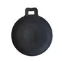 Nakshathra Iron Dosa Tawa/Iron Dosa Kallu Cookware/Large Size Dosa Iron Tawa - 14 Inch with Handle Export QualityBlack, 3 image
