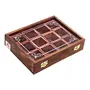 CRAFTCASTLE Wood Spice Box/Container - 1 Piece Brown, 5 image