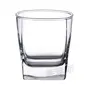 PrimeWorld Plaza Whiskey Glasses Set of 6 pcs - 300 ml Bar Glass for Drinking Bourbon Whisky Scotch Cocktails Cognac- Old Fashioned Cocktail Tumblers, 3 image